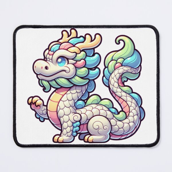 Item preview, Pastel Serenity: Chinese Dragon's Grace designed and sold by herloque.