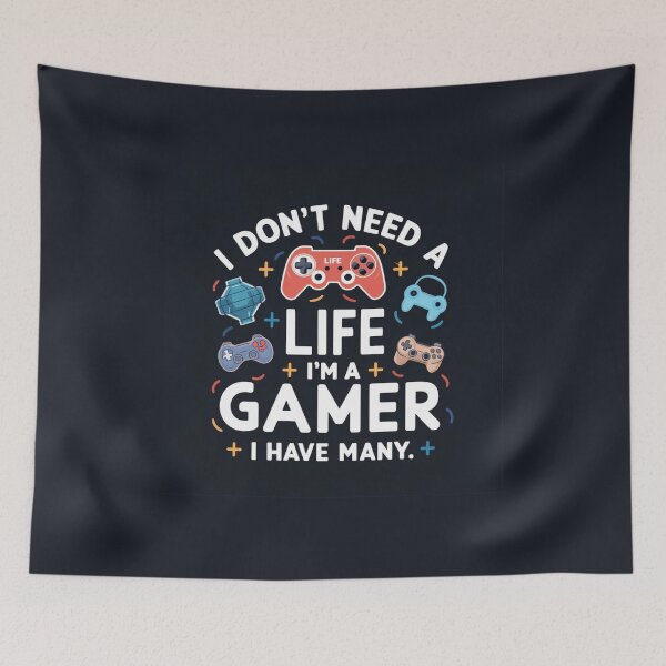 Item preview, I Don't Need A Life designed and sold by Cuckoo Parrot.