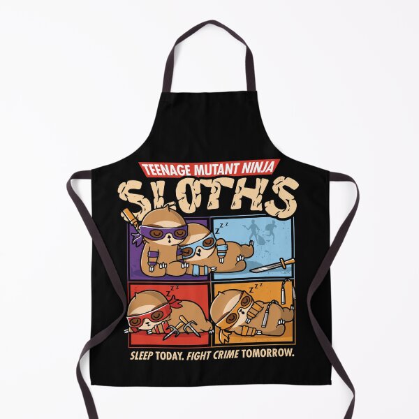 Item preview, Teenage Mutant Ninja Sloths - Sleep Today designed and sold by Nerd Shizzle.