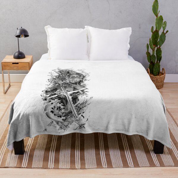 Item preview, Samurai Warrior. Traditional Japanese. designed and sold by Lucy Goosy Art.