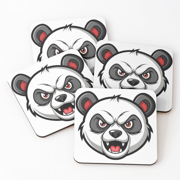 Item preview, angry panda designed and sold by Arextr.