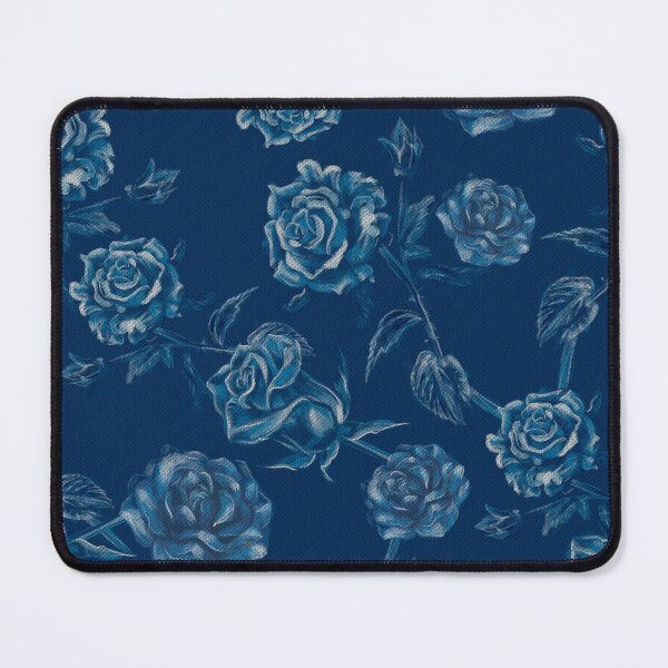 Item preview, cyanotype style rose print designed and sold by RODRIGORo.