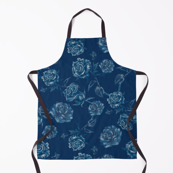 Item preview, cyanotype style rose print designed and sold by RODRIGORo.