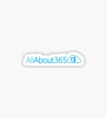 All About 365 Logo Sticker