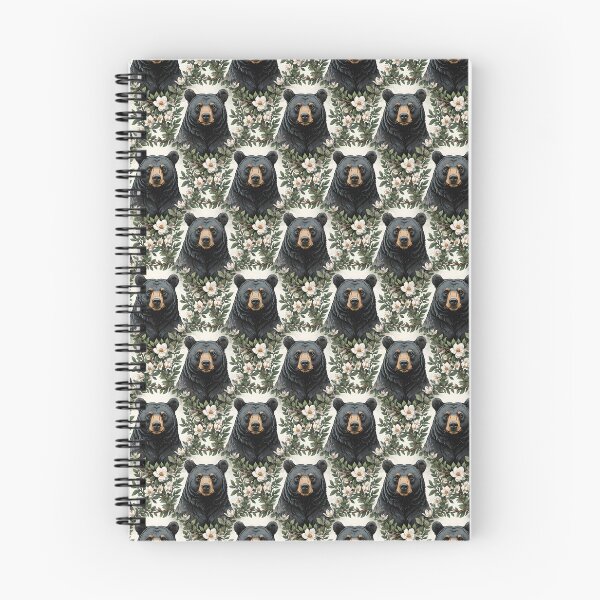 Item preview, Louisianan Black Bear Peeking Through Magnolia Flowers designed and sold by taiche.