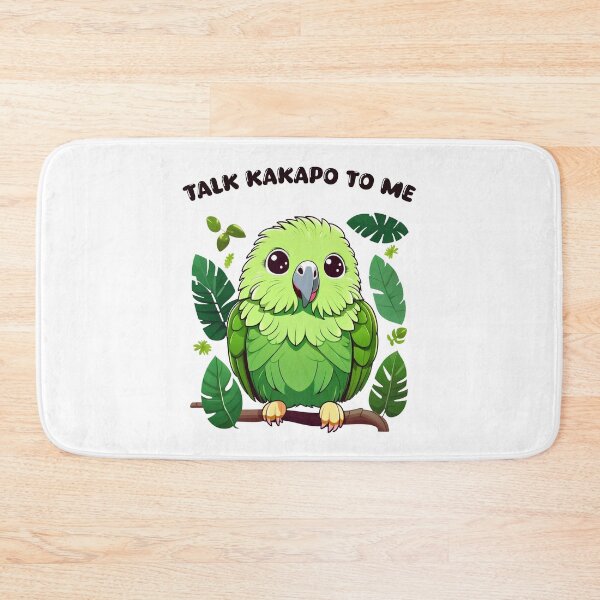 Item preview, Kawaii Kakapo New Zealand Parrot  designed and sold by DreamCraze.