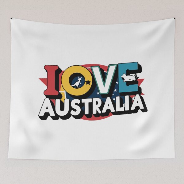 Item preview, I LOVE AUSTRALIA  designed and sold by PGAart.