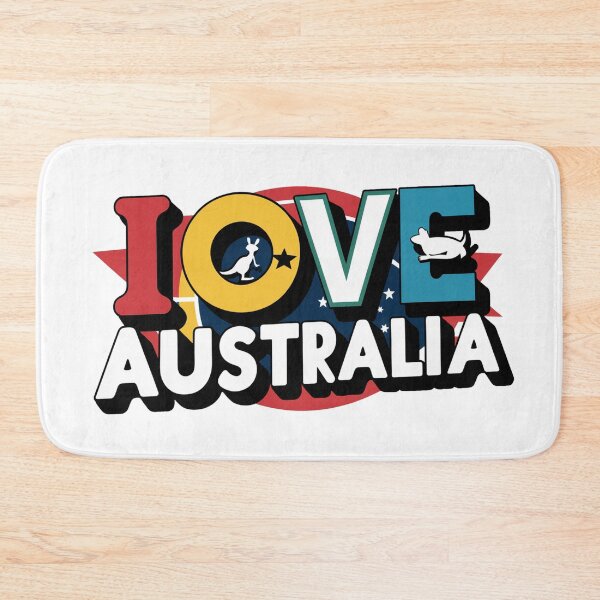 Item preview, I LOVE AUSTRALIA  designed and sold by PGAart.
