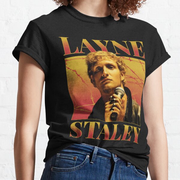 Item preview, Layne Staley Retro Bootleg Style Homage  designed and sold by fusedtees.