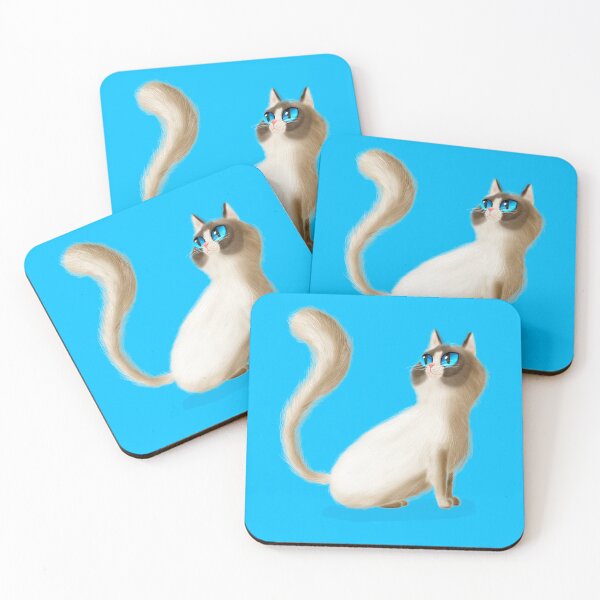 Item preview, Blue eyed kitty designed and sold by MJ ART.