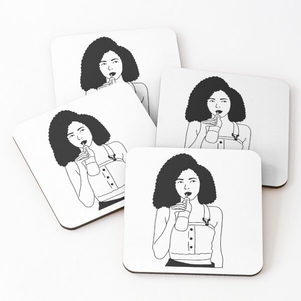 Item preview, Girl drinking water designed and sold by LianeLamoglia.