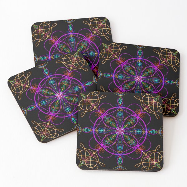 Item preview, Neon Trippy Mandala designed and sold by noa89.