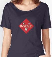 Invest! Women's Relaxed Fit T-Shirt