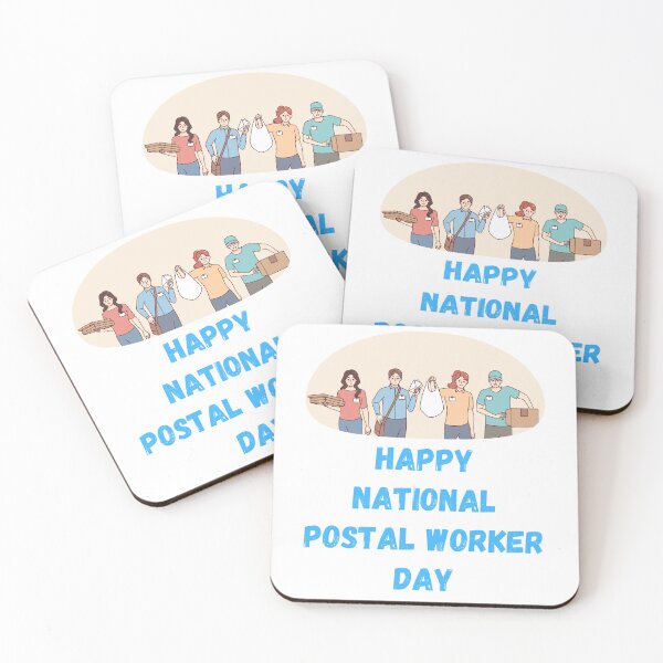 Item preview, Happy National Postal Worker Day designed and sold by Simo0455.