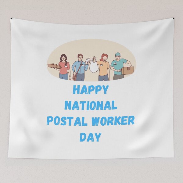 Item preview, Happy National Postal Worker Day designed and sold by Simo0455.