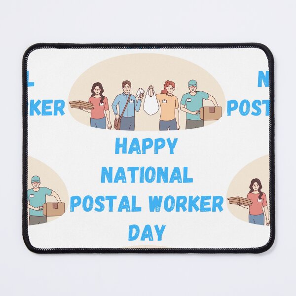 Item preview, Happy National Postal Worker Day designed and sold by Simo0455.