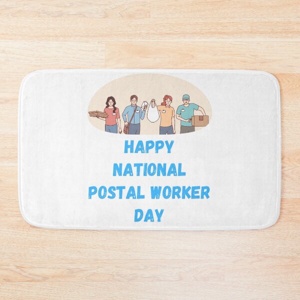 Item preview, Happy National Postal Worker Day designed and sold by Simo0455.