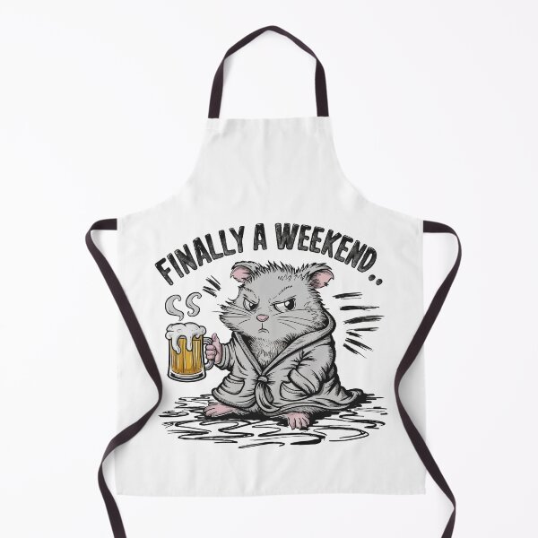 Item preview, “Relax with my weekend offer: a cozy hamster with a steaming mug of beer!” designed and sold by Gadget80.