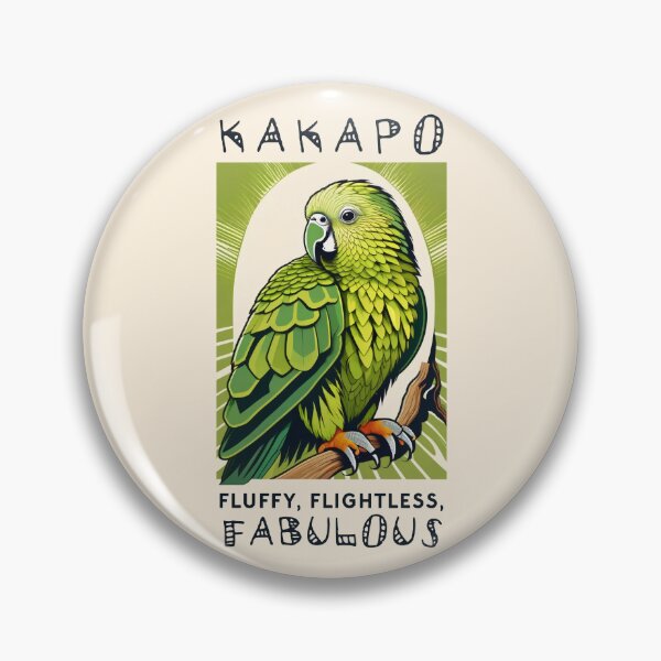 Item preview, Kakapo: Fabulous Fluffy New Zealand Parrot designed and sold by DreamCraze.
