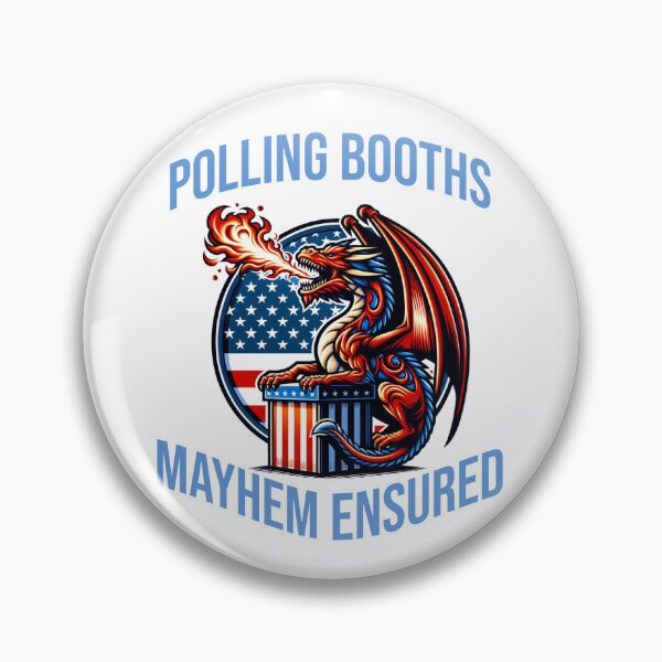 Item preview, Polling booths mayhem ensured designed and sold by BritishDelights.