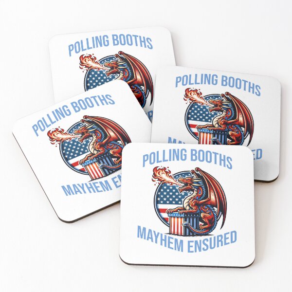 Item preview, Polling booths mayhem ensured designed and sold by BritishDelights.
