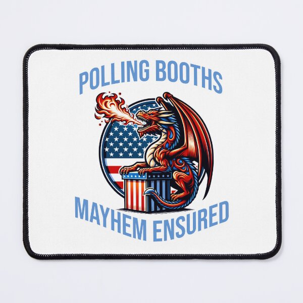 Item preview, Polling booths mayhem ensured designed and sold by BritishDelights.