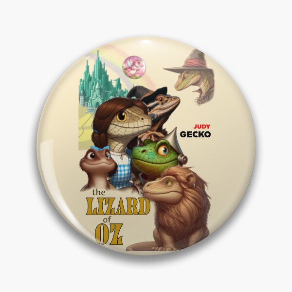 Item preview, The Lizard of Oz movie poster (Parody) designed and sold by GhostMachine13.