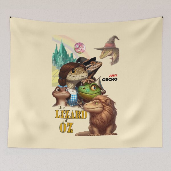 Item preview, The Lizard of Oz movie poster (Parody) designed and sold by GhostMachine13.
