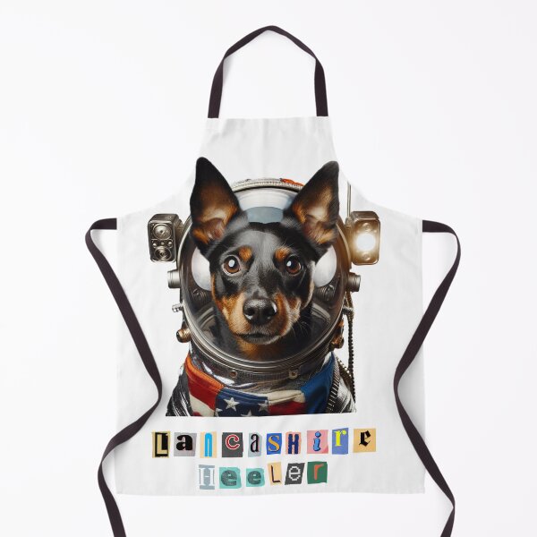 Item preview, A Lancashire Heeler Astronaut designed and sold by Ana C Falla.