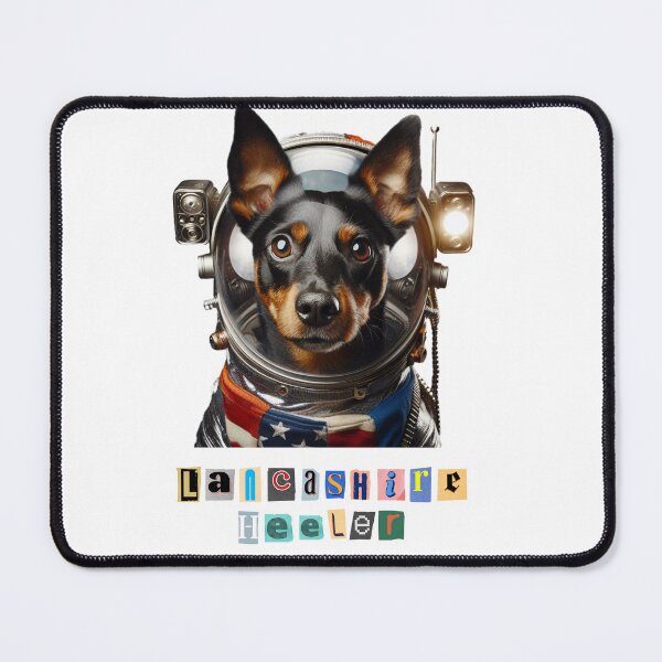 Item preview, A Lancashire Heeler Astronaut  designed and sold by Ana C Falla.