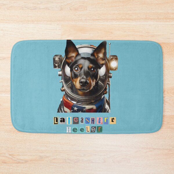 Item preview, A Lancashire Heeler Astronaut  designed and sold by Ana C Falla.