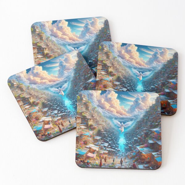 Item preview, Angel over the city designed and sold by M-Y-A-R-T-.