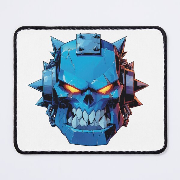 Item preview, Kriegshammer - Da Big Blue One - Ork Warboss designed and sold by Lost Idols Productions General Shop.