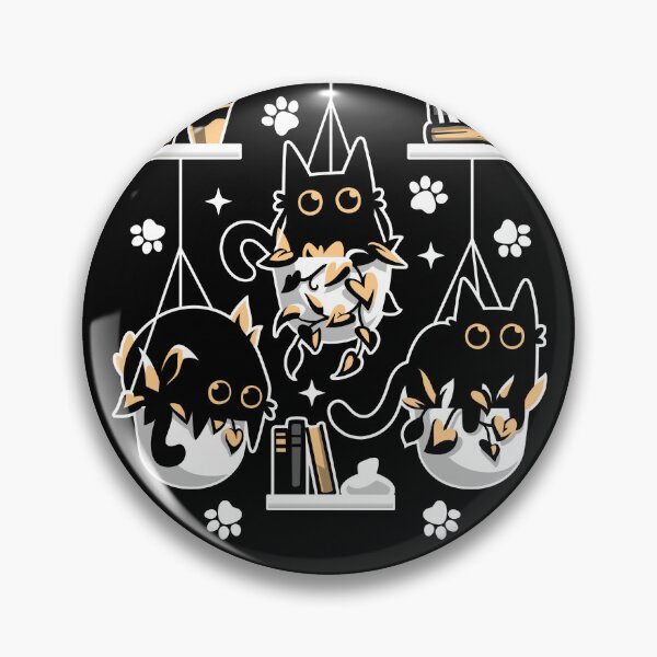 Item preview, Kittens In Plant Pots - Cute Black Cats designed and sold by Snouleaf.