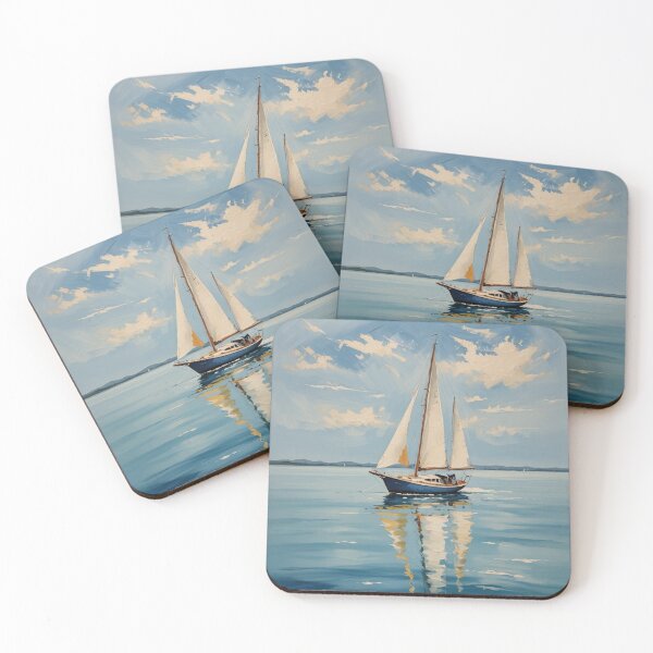 Item preview, Sailboat designed and sold by BeeTheArtCo.