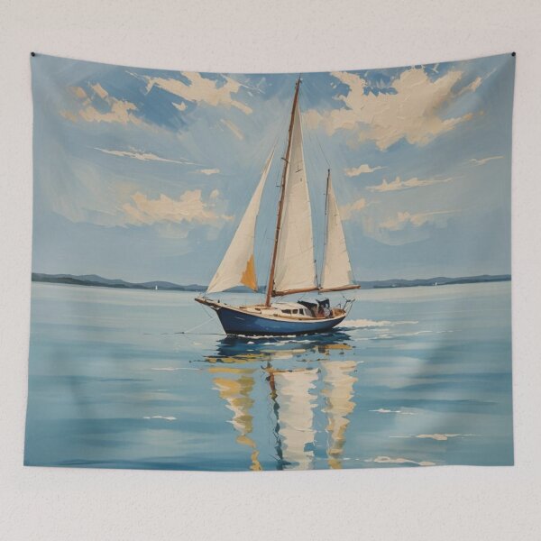 Item preview, Sailboat designed and sold by BeeTheArtCo.