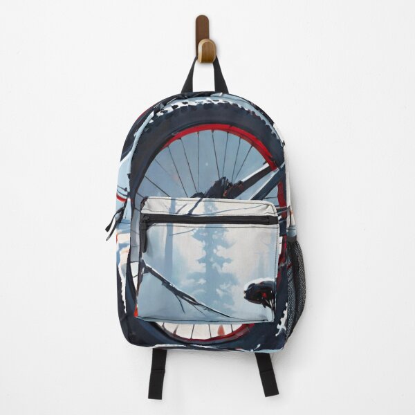Item preview, Frozen Trails: MTB Adventure in the Winter Woods designed and sold by GrizzlyCollective.