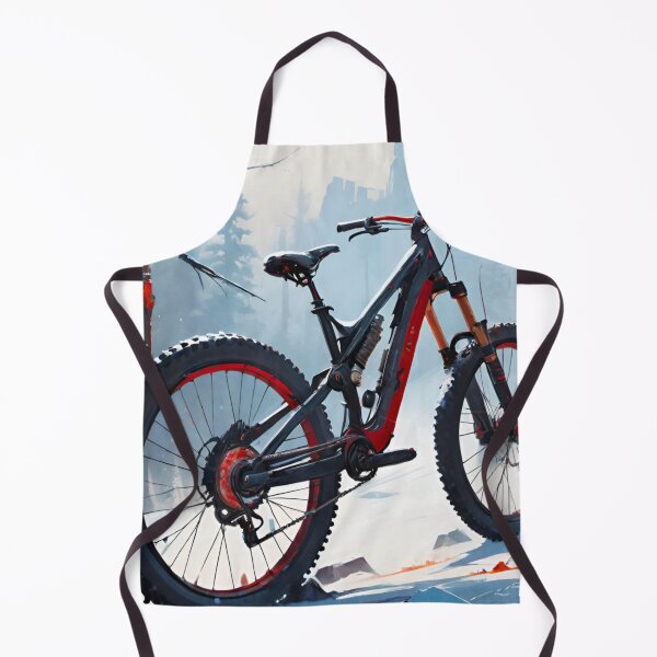 Item preview, Frozen Trails: MTB Adventure in the Winter Woods designed and sold by GrizzlyCollective.