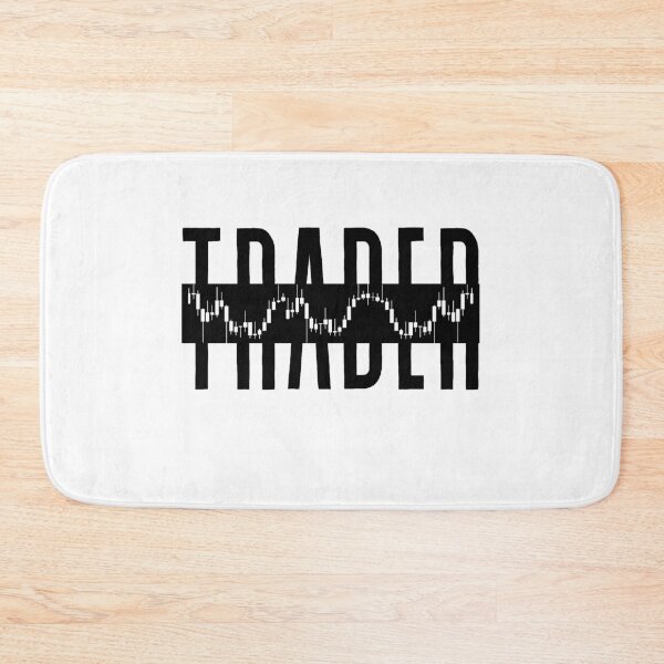 Item preview, Trader With Trading Chart Over Black Label designed and sold by SrSCreative.