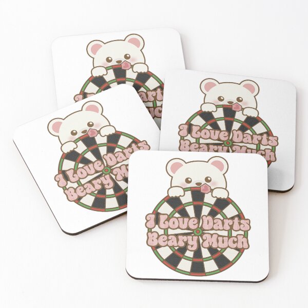 Item preview, I Love Darts Beary Much!! designed and sold by love4darts.