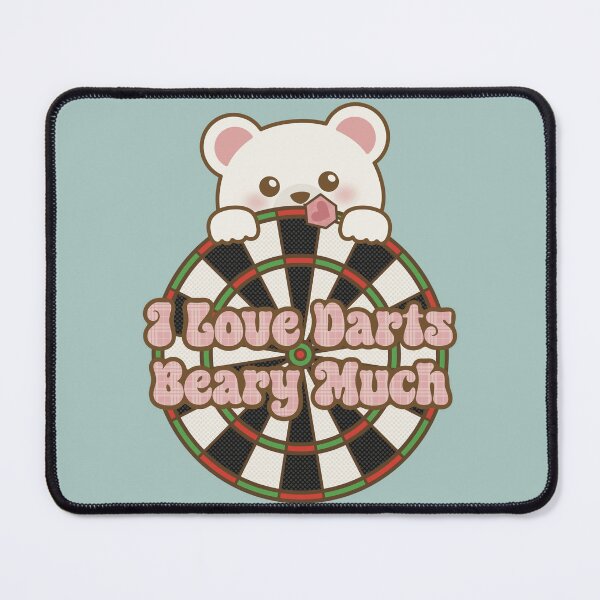 Item preview, I Love Darts Beary Much!! designed and sold by love4darts.