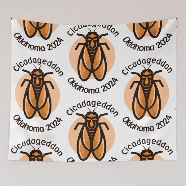 Item preview, Cicadageddon Oklahoma 2024 designed and sold by EmeraldeaArt.
