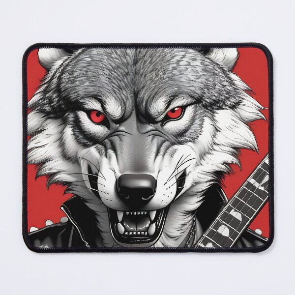 Item preview, Hardrock Wolf: Guitarist designed and sold by IAmagineFR.