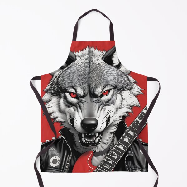Item preview, Hardrock Wolf: Guitarist designed and sold by IAmagineFR.