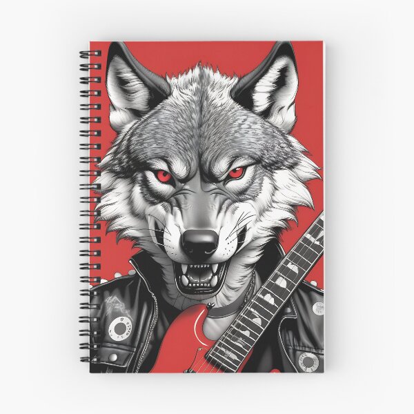 Item preview, Hardrock Wolf: Guitarist designed and sold by IAmagineFR.