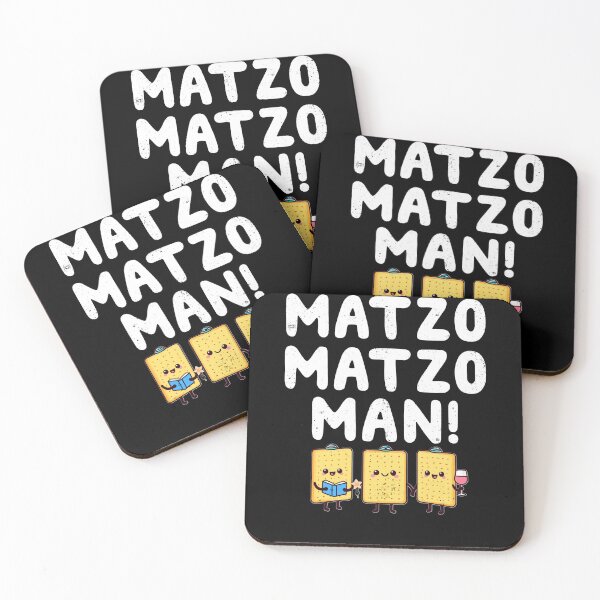 Item preview, Jewish Seder Happy Passover Matzo Man Pesach Party designed and sold by elderberry.