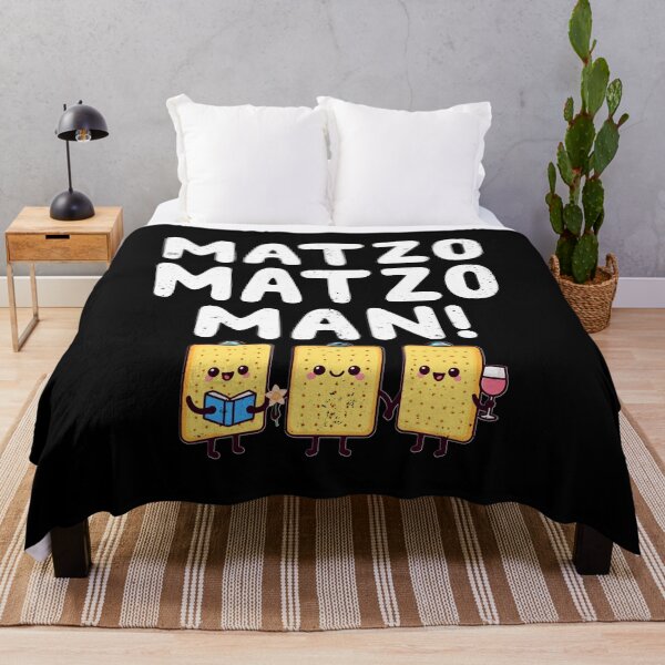 Item preview, Jewish Seder Happy Passover Matzo Man Pesach Party designed and sold by elderberry.