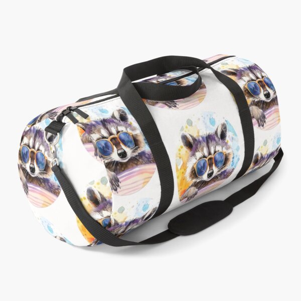 Item preview, Summertime Raccoon in sunglasses Watercolor designed and sold by AngelinaBezm.