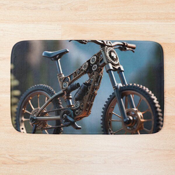 Item preview, Silent Sentinel: Silver MTB Trophy in the Forest designed and sold by GrizzlyCollective.