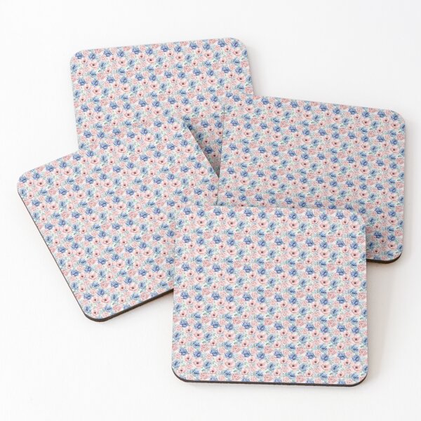 Item preview, Blue Pink Roses  designed and sold by Tsveti Dinkova.